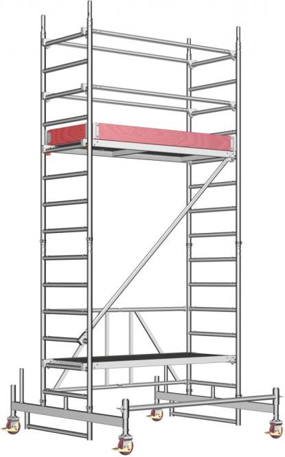 Fahrgerüst AH=4.75m Layher Zifa 