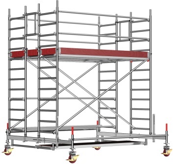 Fahrgerüst Layher Uni-Standard Arbeitsh. 5.50m 